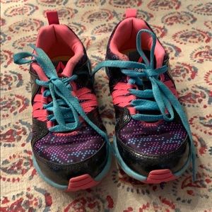 Reebok Girls Athletic Sneakers. Sz 11.